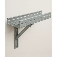 Cable Tray Support Brackets for Wall, Ceiling, and Floor Mounting